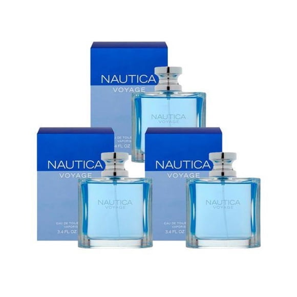Paquete 3 Nautica Voyage Nautica Edt 100 ml