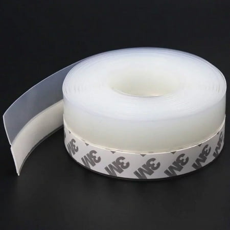 

Door Window Sealing Strip 5M 45mm Self-Adhesive Sealing Strip Home Accessory for Door Window Cabinets(Semitransparent)