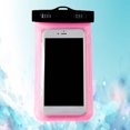 thumbnail image 1 of Waterproof Clear Sensitive PVC Touch Bag PVC Screen Phone Case for Smartphones up to 5.8 inch, 1 of 2