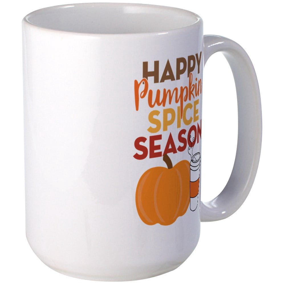 Cafepress Pumpkin Spice Season Large Mug 15 Oz Ceramic Large Mug
