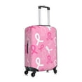 thumbnail image 3 of Bixox Washable Breast Cancer Awareness Printed Luggage Cover, Fashion Suitcase Protector Fits for X-Large luggage, 3 of 8
