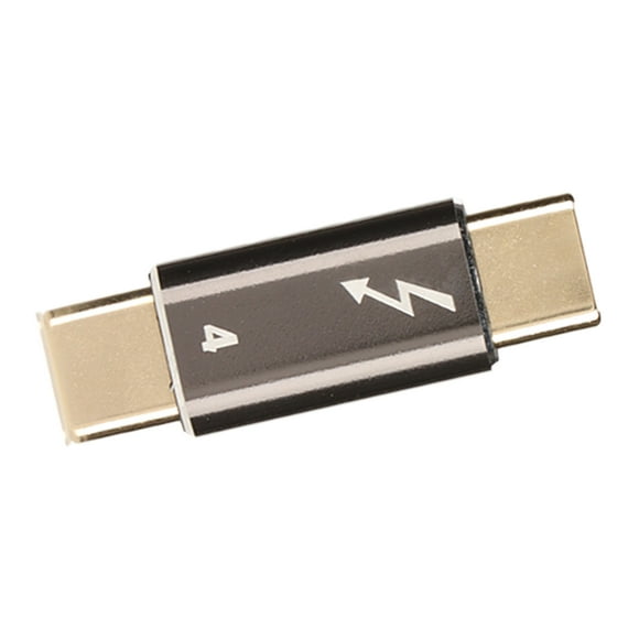 Type C Male To Type C Male Connector, Type C Male To Type C Male Adapter 8K 60HZ Aluminium Alloy 40Gbps Portable For Tablet