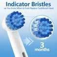thumbnail image 5 of Yimei Replacement Brushes for Oral B Braun Sensitive, Soft Bristles for Sensitive Gums, 8 Pieces, 5 of 5
