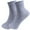 Gray, variant on Lot 12 Pairs Men No Show Socks Gray/White/Black Mixed Liner Invisible Low Cut Size:9-11