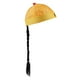 thumbnail image 4 of Gorra oriental china divertida de seda del emperador para niños con cola de caballo para Amarillo, 4 of 9
