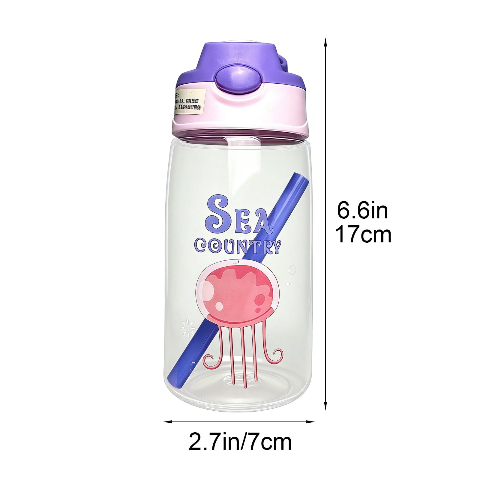 Yannianjz Leakproof Sippy Cup with Soft Silicone Straw, Portable Water Bottle for Little One Daily Use, Spill ProofKidsCup for Travel, Kindergarten, Outdoor, Car Rides, Daycare, Picnics