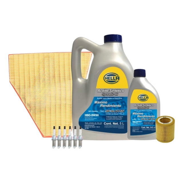 Kit Afinacion Bmw 130i 2007 Al 2013 3.0 6v Hella 5w30
