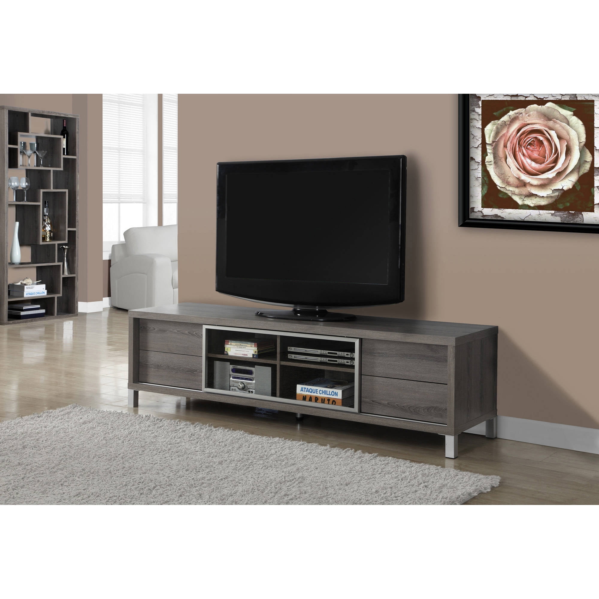 . Monarch Tv Stand White Euro Style For Tvs Up To L Walmartcom . monarch tv stand white euro style for tvs up to l walmartcom