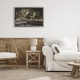 thumbnail image 3 of Stupell Industries Contemporary Antique Floral Open Book Gray Floating Frame Canvas Art, 25 x 17, by Jacky Ngan, 3 of 8
