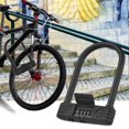 thumbnail image 1 of Combinación de Bicicletas de 4 Dígitos U Lock D Lock, Gate Lock Accesorios Profesionales Protección Fácil de Configurar Combinación Heavy Duty Glass D Baoblaze cerradura de combinación de bicicleta, 1 of 8