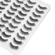 thumbnail image 3 of 20 Pairs Makeup False Lashes Salon Long Curly Thick ThreeDimensional False Eyelashes(25# ), 3 of 5