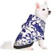 thumbnail image 2 of Balery Blue And White Porcelain Pattern Sudadera con Capucha para Perros Pequeños – Ropa para Mascotas, Disfraz para Perros y Gatos, Ideal para Fiestas y Cosplay-Small, 2 of 7