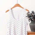 thumbnail image 3 of Posijego Women's Plus Size Pajama Tops Sleeveless Tank Top Summer Casual Loose Sleepwear Tank Tops for Women, 3 of 5
