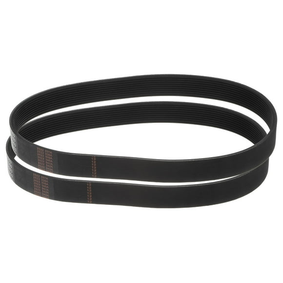 Unique Bargains 2 Packs 230J10 PJ V-Ribbed Belt 10 Ribs 23' Length x 0.92' Width, EPDM Micro V Serpentine Belt