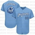 thumbnail image 2 of Custom Gray Black-White Authentic Baseball Jersey, 2 of 5
