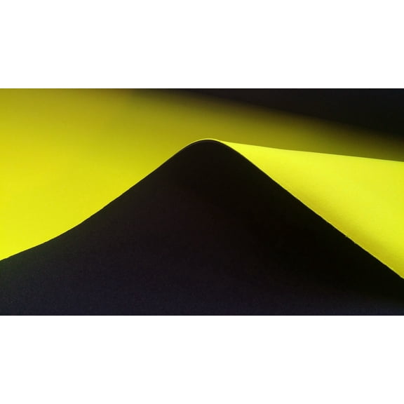 2mm Yellow Neoprene Fabric, Scuba Wetsuit Material, Fabric For Sewing, Thin Foam Rubber Sheets (Yellow, 1' x 2')