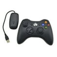 thumbnail image 5 of TFixol 2.4G wireless xbox360 handle with receiver PC computer notebook PS3 universal game handle manufacturer black, 5 of 5