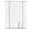White Steel, variant on LHSHID 29"-40.5" Pet Gate for Stairs,30" Tall,Auto Close Safety Dog Gate,Pressure Mounted Easy Walk Through Pet Gate for Doorways,Durable Stair Gate,30" Tall,White