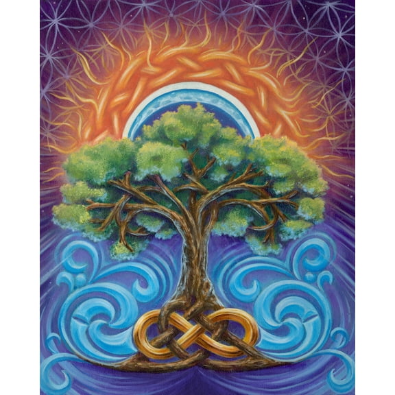 Thomas Jacobson "Tree of Eternity" 11x14 Print