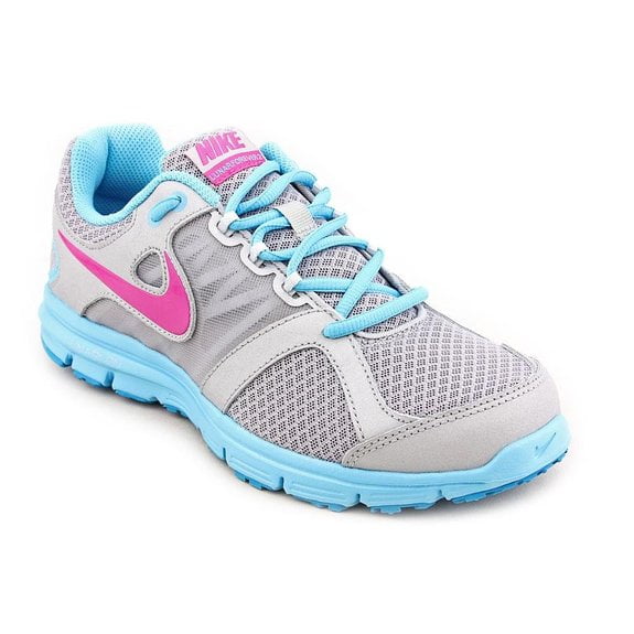 Edele identificatie gebrek Nike Girl's Lunar Forever 2 Running Shoe, Silver/Pink/Blue, 3Y B US -  Walmart.com