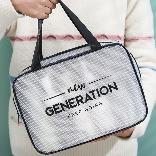 Vnanda Clear Toiletry Bag TSA Approved Travel Carry On Airport Airline