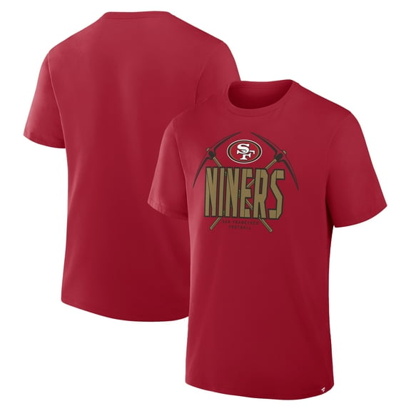 Men's Fanatics Scarlet San Francisco 49ers Hometown True Favorite T-Shirt
