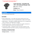 thumbnail image 2 of Trailer Hitch Plug - Compatible with 1999 - 2012 Chevy Silverado 1500 2000 2001 2002 2003 2004 2005 2006 2007 2008 2009 2010 2011, 2 of 2