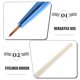 thumbnail image 3 of WEUVEB 3Ud Pinceles Para Maquillaje Con Suaves Y Cabezal Detallado Para Delineado, 3 of 8