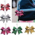 thumbnail image 6 of Versatile Glittering Bowknot Keychain Decorative Accessory for Purses Wallets Cheerleader Inspired Key Holder, 6 of 8