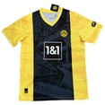 thumbnail image 1 of 2024-2025 Borussia Dortmund camiseta camiseta de fútbol con cuello en V traje diario fresco, 1 of 9