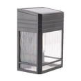 thumbnail image 2 of Lámpara solar de pared para exteriores, decoración de patios y jardines, e iluminación nocturna – ABS resistente a la intemperie IP65, modo automático día-noche para pasillo, entrada, garaje, cami, 2 of 6