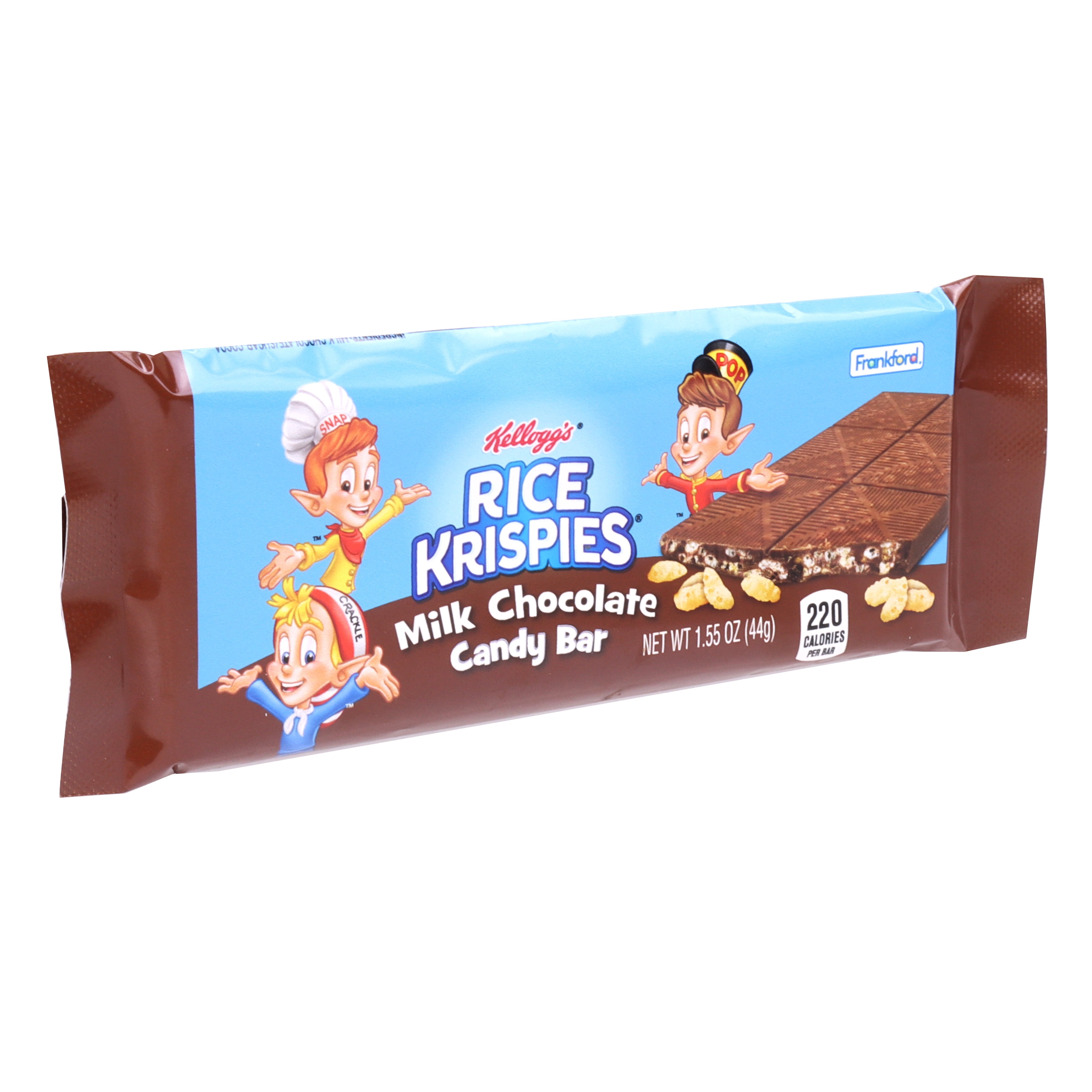 Frankford Kellogg's Rice Krispies Milk Chocolate Candy Bar, 1.55oz