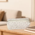 thumbnail image 6 of Cute Pencil Case, Aesthetic White Pencil Case Small Pencil Case Corduroy Pencil Pouch Large Capacity Cosmetic Bag Stationery Organizer for Travel Office Daily Classroom Supplies, 6 of 9