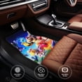 thumbnail image 7 of Lsque Mario Print 4-Piece Floor Mats, Heavy-Duty Rubber Liners, Anti-Slip Design, All-Season Automotive Protection, Vehicles, Cars, Trucks, and SUVs, 7 of 7