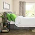 thumbnail image 6 of Unique Bargains 6 Piece Breathable Egyptian Cotton Pillow Case Cover Green King+, 6 of 8