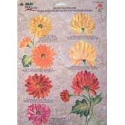 Plaid Folk Art One Stroke Reusable Painting Teaching Guide (Chrysanthemum)