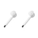 thumbnail image 4 of Bearachild ABS TPR Cepillo de limpieza de vegetales 2 en 1 Cepillos colgantes elegantes con mango Accesorios para depurador de frutas, zanahorias y papas Blanco 2piezas Bearachild CBP316778, 4 of 6