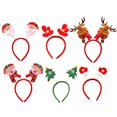 thumbnail image 1 of Diadema con lazo de Navidad, sombrero de fiesta de Navidad, diadema con lazo, tocado de decoración de Navidad, suministros para fiestas navideñas Zhivalor BST3140546-3, 1 of 5
