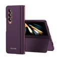thumbnail image 1 of SaniMore for Samsung Galaxy Z Fold 4 7.6" 2022 Case, Magnetic Hidden Kickstand Full Wrap Rugged Heavy Duty Protective PC Backplane Shockproof Anti-drop Case for Galaxy Z Fold 4 7.6" 2022, Darkpurple, 1 of 8