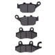 thumbnail image 1 of 4PCS Motorcycle Front and Tracker Rubber Kit Compatible for Italika 250Z, 1 of 16