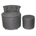 thumbnail image 2 of ORE international, Inc. 24"H Tufted Rolled Back Seating W/ Storage 1+1, 2 of 3