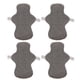 thumbnail image 1 of Almohadillas menstruales lavables a prueba de fugas, suaves, transpirables, fuertes, absorbentes, reutilizables, almohadillas femeninas para mujeres, 4 Uds., 1 of 8