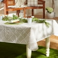 thumbnail image 4 of STONE GRID VINYL TABLECLOTH 70 ROUND, 4 of 4