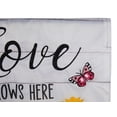 thumbnail image 4 of Meadow Creek 2023 Spring, Love Grows Here, Red Wagon & Flowers Garden Flag 18" L x 12.5" W, 4 of 6