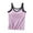 Pink, variant on Plebaso Women's Camisole Top Yoga Tank Tops Built in Bras V Neck Spaghetti Strap Cami Sleeveless Shirts