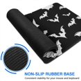 thumbnail image 6 of Long Mouse Pads for Desk,Halloween Bat Pattern Desk Mats on Top Of Desks, Desk Mouse Pad Extra Large with 3mm Non-Slip Base and Stitched Edge for Gaming,Office,Work,Home 47.3"x23.6", 6 of 6