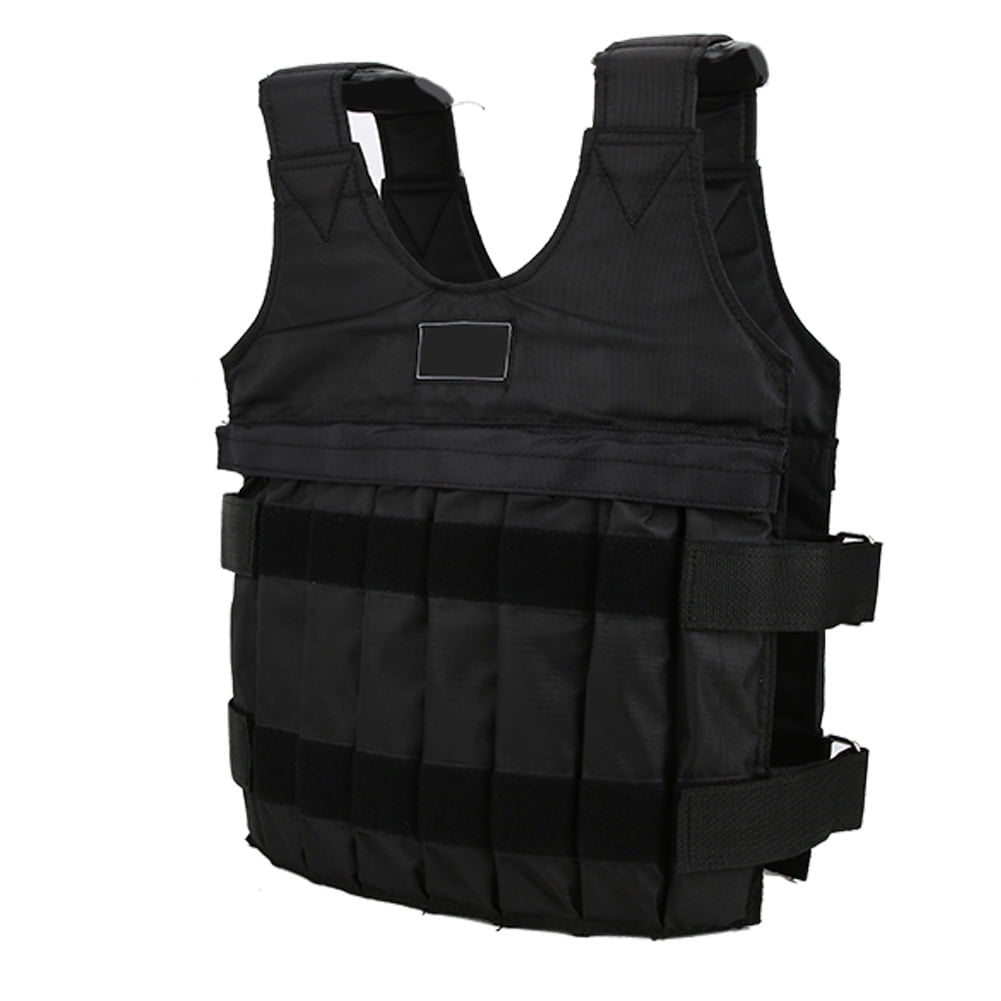 Vobor 44 lb 20KG Adjustable Weighted Vest for Workout Fitness Training Body Plates Not Included Walmart
