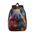 thumbnail image 1 of Easygdp Forest Koala Mochila Ligera de 15 Pulgadas para Estudiantes, Mochila Cómoda para la Escuela y Viajes, Correas Ajustables, 1 of 6