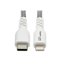 Tripp Lite 10ft Heavy-Duty USB-C to Lightning Sync/Charge Cable M102010HD
