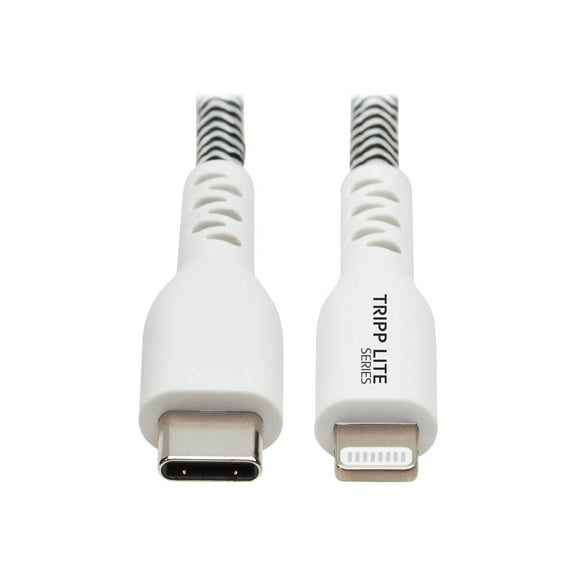 Tripp Lite 10ft Heavy-Duty USB-C to Lightning Sync/Charge Cable M102010HD